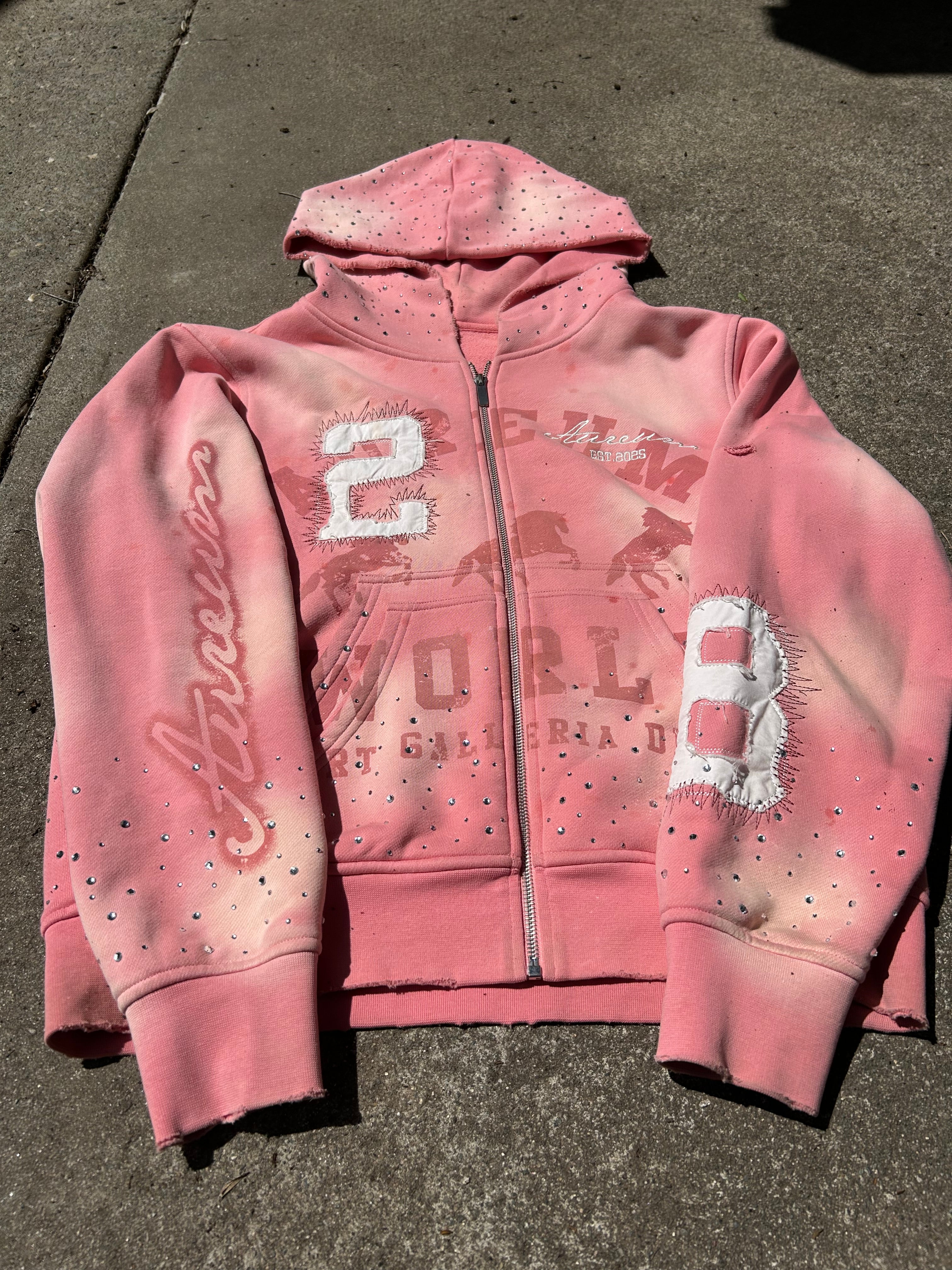 COOChie pink hoodie
